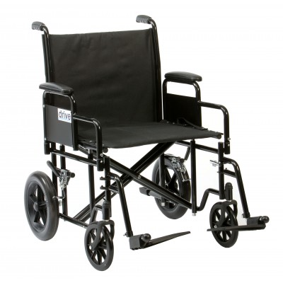 Bariatric Steel Transport Chair 